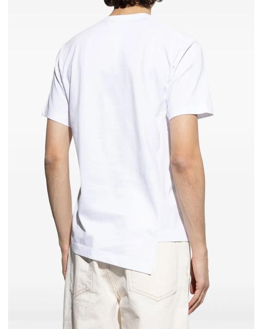 Comme des Garçons White X Disney Cotton T-Shirt for men