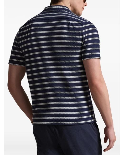 Polo Ralph Lauren Blue Drawstring-Waistband Trousers for men