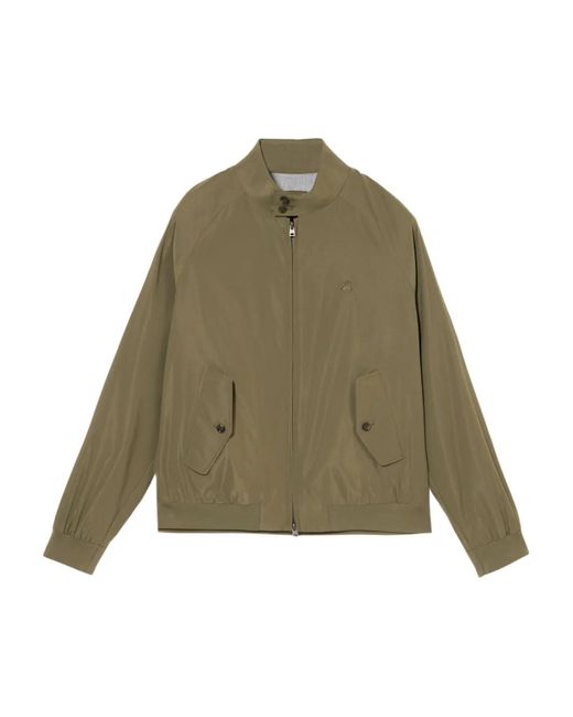 Brooks Brothers Green Logo-Embroidered Jacket for men
