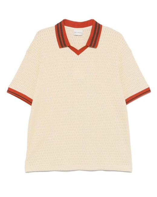 Drole de Monsieur Le Ajouré T-Shirt in Natural für Herren