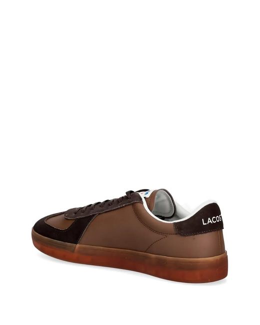 Lacoste Brown Low Top Sneakers for men