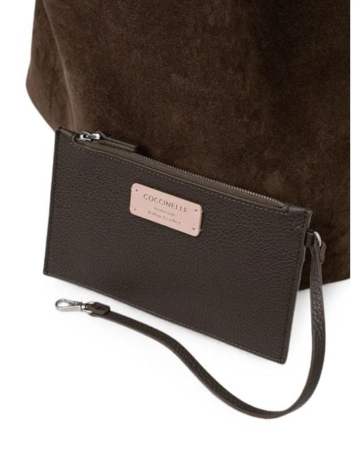 Coccinelle Brown Large C-Easy Tote Bag