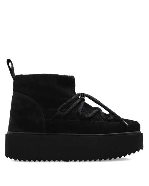 Inuikii Black Suede Boots