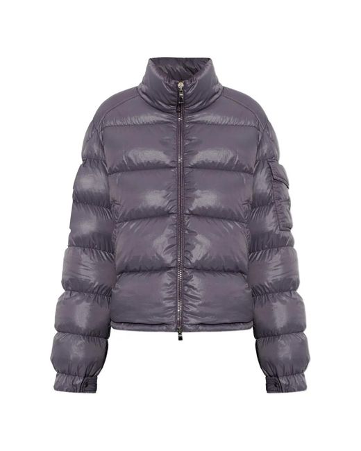 Moncler Purple Aveto Quilted Puffer Jacket
