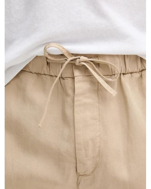 Frescobol Carioca Natural Drawstring Trousers for men