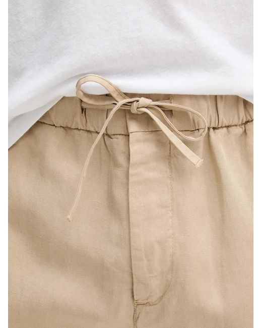 Frescobol Carioca Natural Drawstring Trousers for men