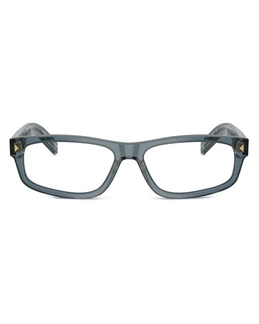 Prada Brown Logo-Printed Frames for men