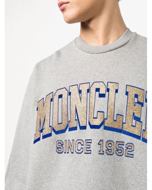Moncler Gray Sweaters Grey for men