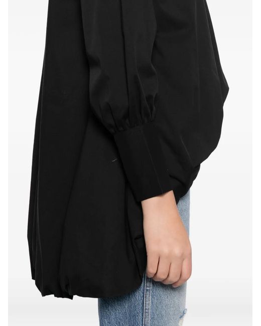 BLAKLACE Black Long-Sleeved Top