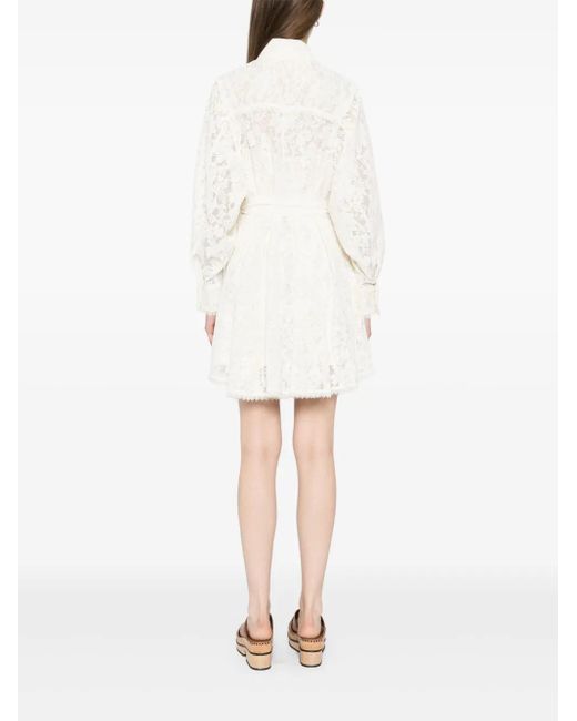 Zimmermann ミニドレス White