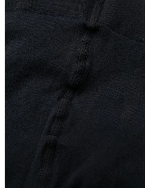 Falke Blue Stretch-Cotton Tights