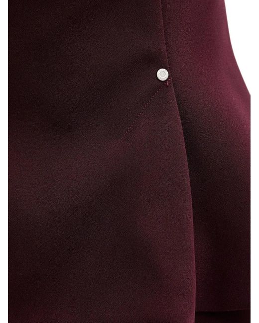 Stine Goya Purple Peplum-Waist Top