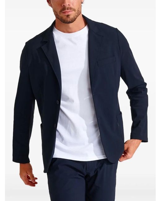 Blazer Con Solapa De Muesca Y Tres Botones Cala 1789 de hombre de color Blue