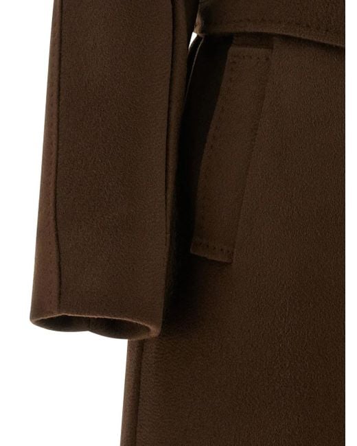 Weekend by Maxmara Resina Jas Met Dubbele Rij Knopen in het Brown