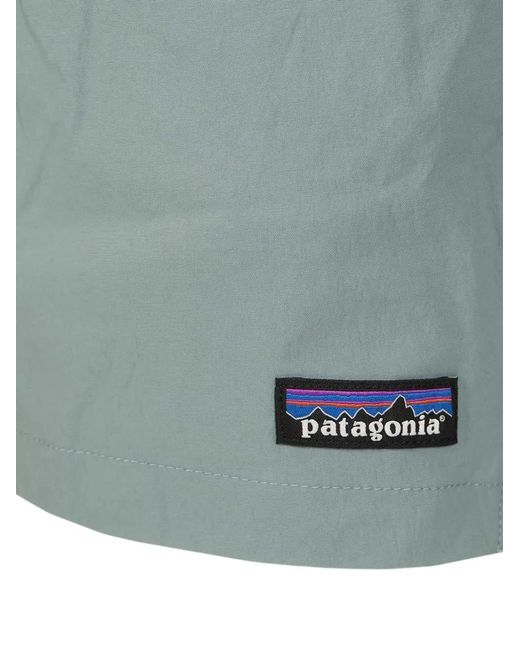 Patagonia Blue Elasticated Drawstring Shorts for men