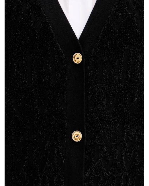 Cárdigan Con Monograma MARCIANO BY GUESS de color Black