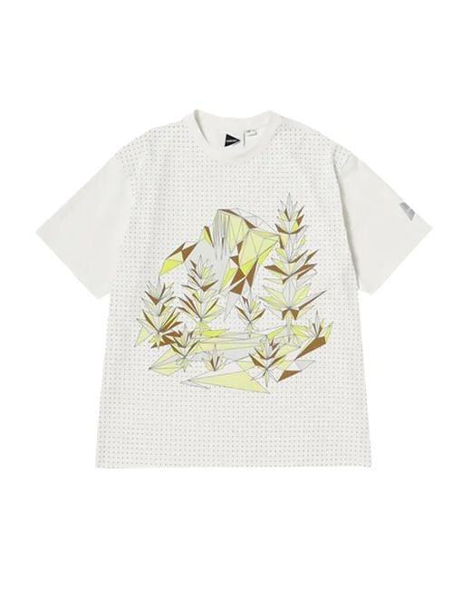 Gramicci White Graphic T-Shirt for men