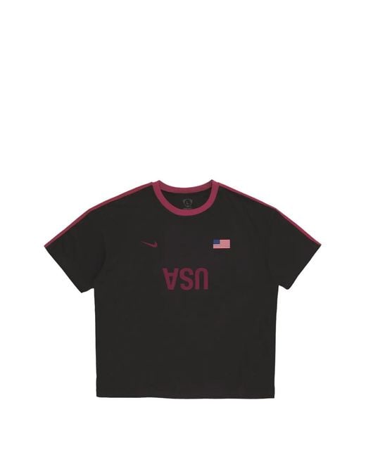 Nike Black X Cactus Jack Usa Total 90 T-Shirt for men