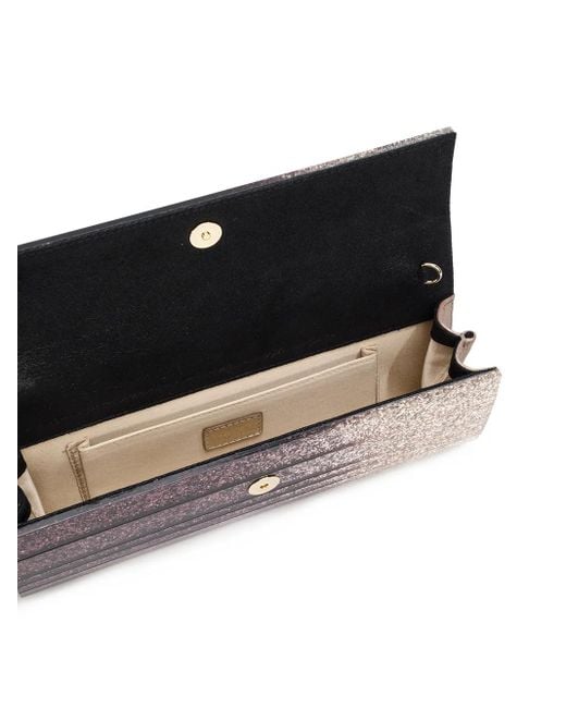 Jimmy Choo Multicolor Metallic Effect Dégradé Glittered Plexi Sweetie Clutch Bags