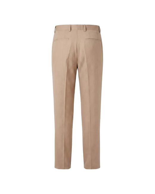 Boss Natural Tapered-Fit Trousers for men