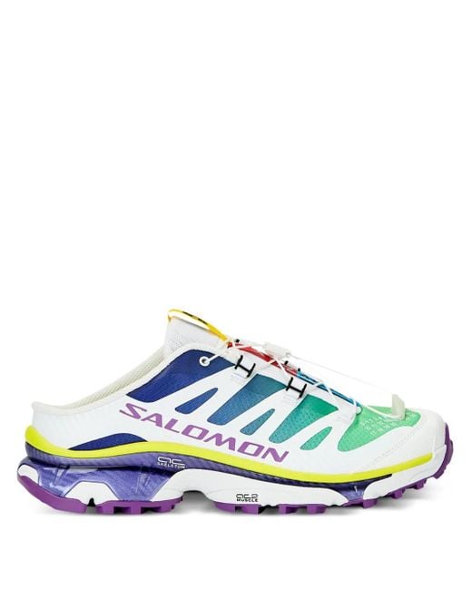 MM6 MAISON MARGIELA X SALOMON Blue X Salomon Xt-4 Spectrum Slip-On Sneakers