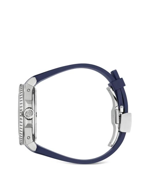 Gucci Blue Stainless Steel 40Mm Watch for men