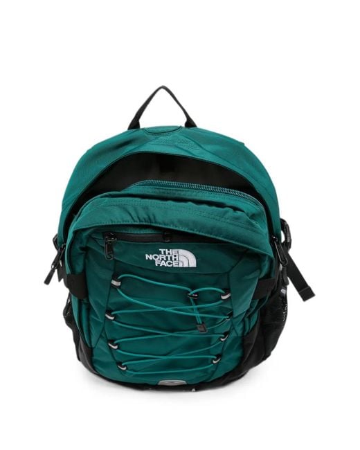 The North Face Green Borealis Classic Logo-Embroidered Backpack