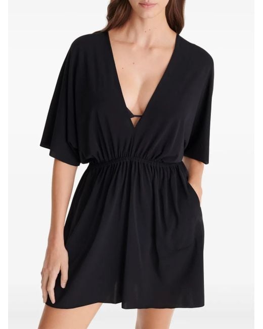 Eres Black Naia Minidress