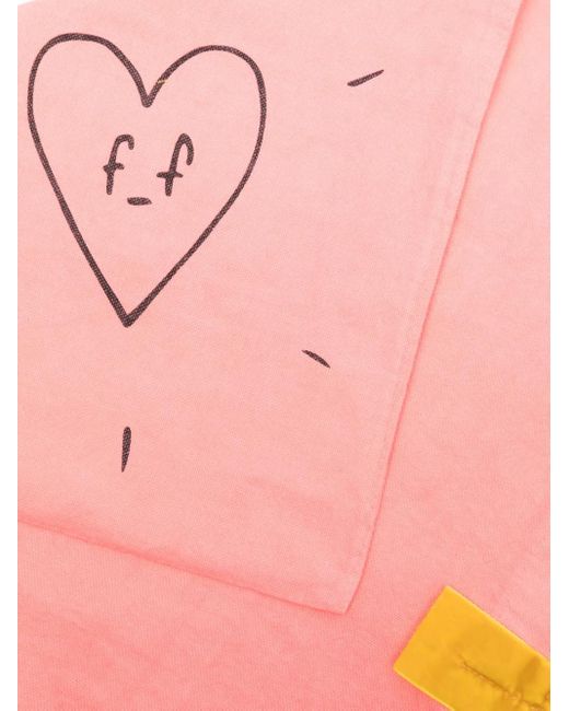 Forte Forte Pink Canvas Tote Bag