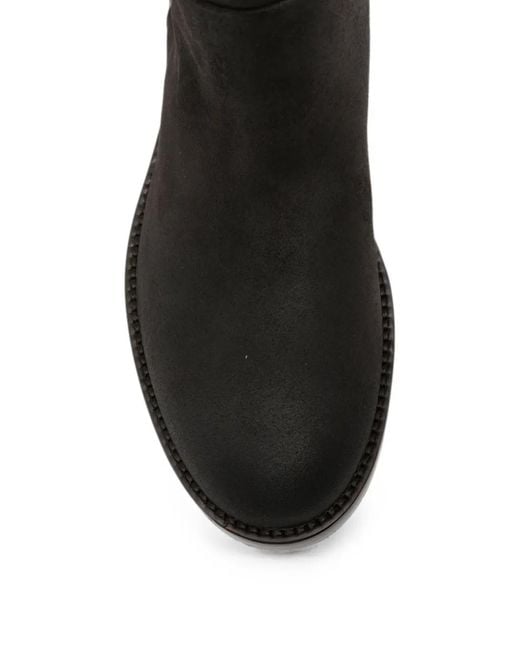Agl Attilio Giusti Leombruni Black Suede Boots