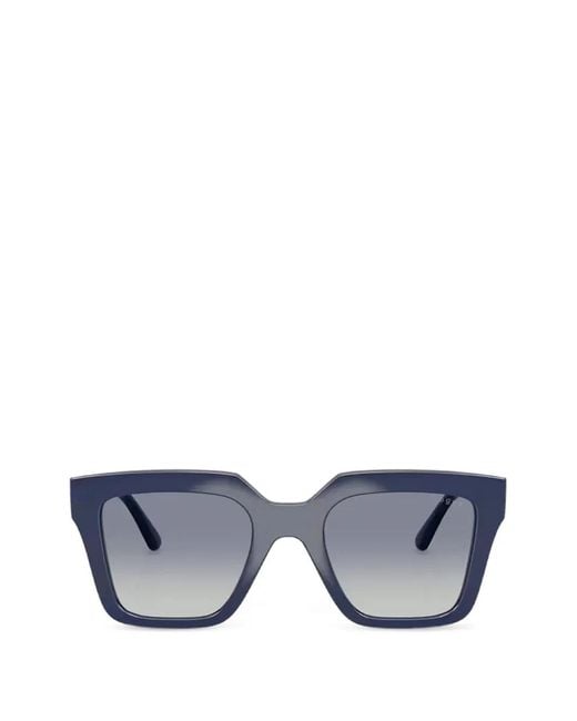 Vogue Eyewear Blue Square-Frame Sunglasses