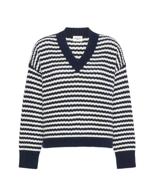 Weekend by Maxmara Blue Spiga Loose-Jumper