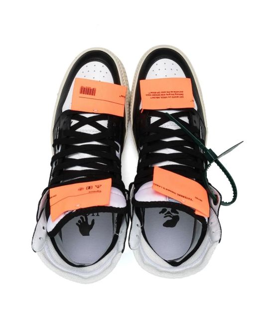 Off-White c/o Virgil Abloh Black 3.0 Off Court High-Top Sneakers for men