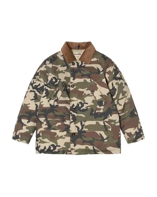 Chaqueta con motivo militar de x Stüssy DENIM TEARS de hombre de color Green