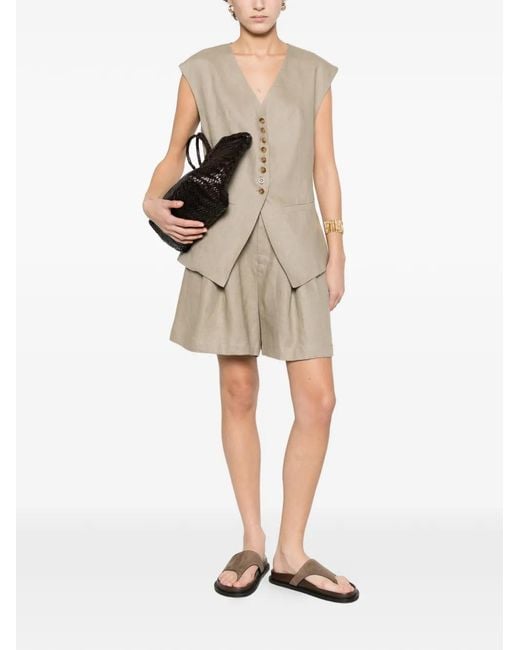 ELEH Natural Button Waistcoat