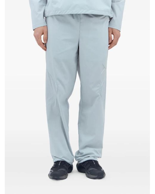 AFFXWRKS Blue Drawstring-Ankle Pants for men