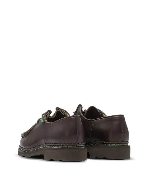Mocasines con cordones Paraboot de hombre de color Brown