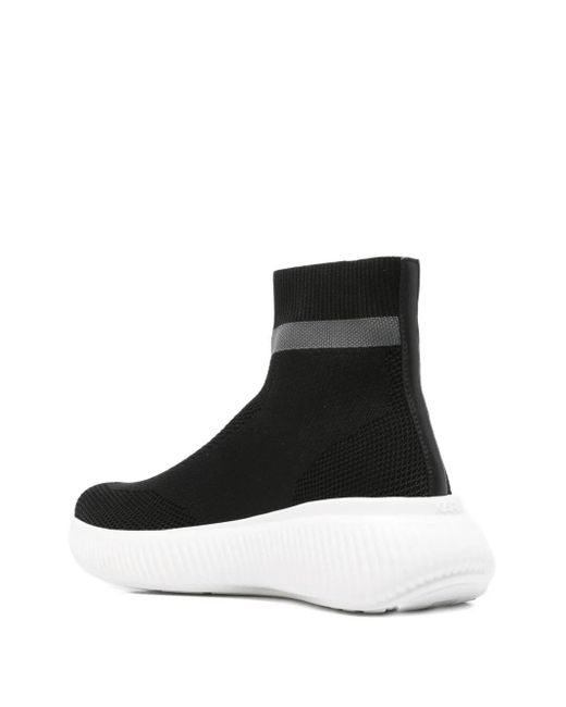 Karl Lagerfeld Black Kreeper Run Sneakers