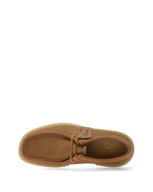 Clarks Brown Wallabee Cup Sneakers for men