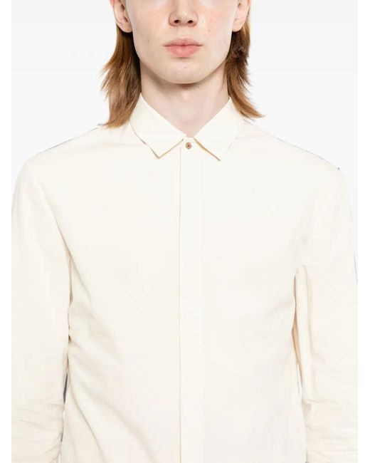 Ma+ White Cotton Shirt for men