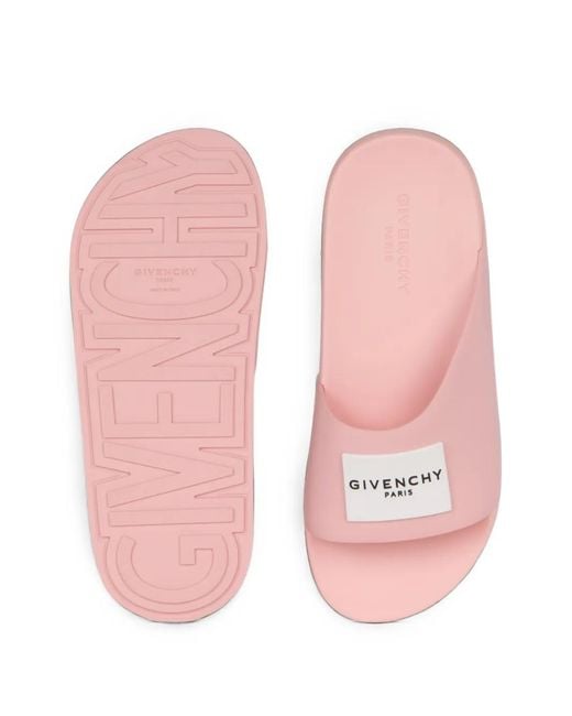 Givenchy Pink Label Slide Mules