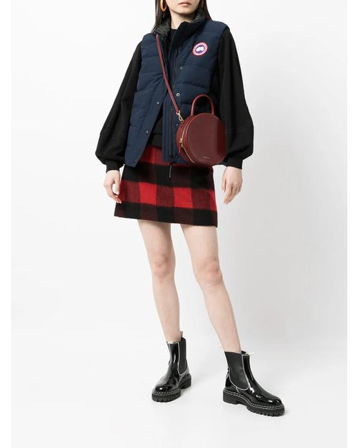 Canada Goose Blue Logo Patch Padded Gilet