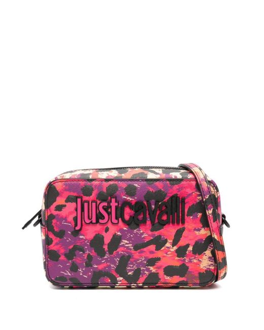Just Cavalli Range B Mini-tas Met Logoprint in het Pink