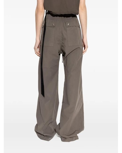 Rick Owens Gray Geth Belas Trousers