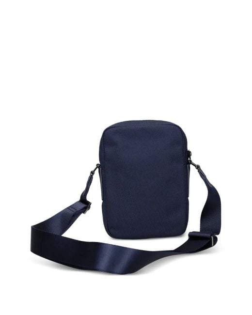 Lacoste Blue Logo Adjustable Messenger Bag for men