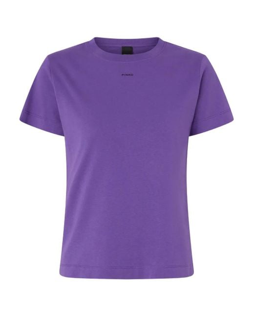 Pinko Purple T-Shirts And Polos