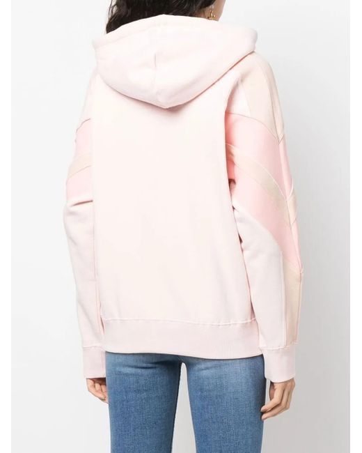 IRO Pink Chalipa Zig-Zag Hoodie