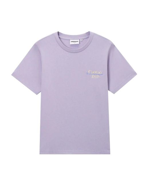 Chocoolate Purple Logo T-Shirt