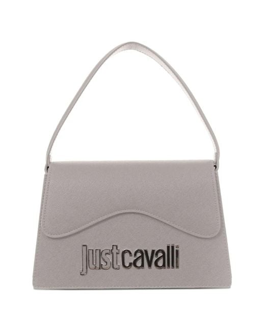 Just Cavalli Heuptas Met Logoplakkaat in het Gray