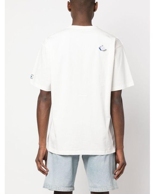 Converse White X Ader Error Cotton T-shirt for men